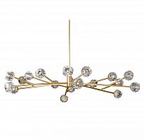 люстра boule de cristal d150 латунь, прозрачное стекло в Иркутске