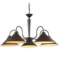 подвесная люстра arte lamp cone a9330lm-5br в Иркутске