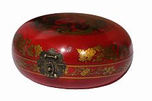 декоративная шкатулка gudong красная в Иркутске
