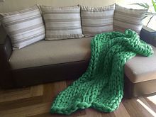 плед нежность зелёный большой в Иркутске