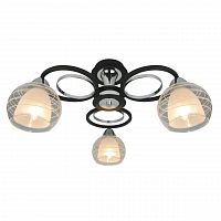 потолочная люстра arte lamp ginevra a1604pl-3bk в Иркутске