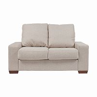 диван andrew sofa двухместный прямой молочный в Иркутске