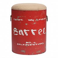 столик-табурет barrel red красный в Иркутске