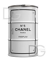 декоративная бочка- шкаф chanel №5 white xl в Иркутске