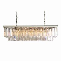 люстра odeon l120 silver прозрачное стекло в Иркутске