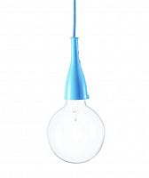 подвесной светильник ideal lux minimal sp1 azzurro в Иркутске