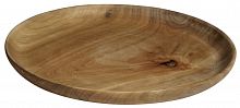 блюдо деревянное с низким бортиком 35,5 см bowl в Иркутске