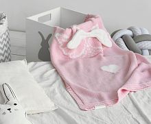 плед ангел 60*90 св.розовый в Иркутске