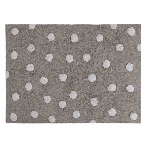 ковер polka dots серый-белый в Иркутске