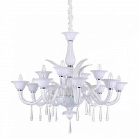 подвесная люстра ideal lux renoir sp12 bianco в Иркутске