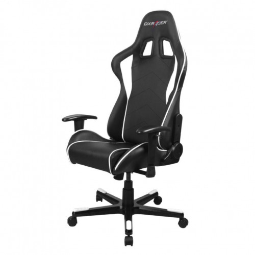 кресло геймерское dxracer formula черно-белое в Иркутске