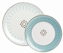 комплект тарелок turquoise veil в Иркутске