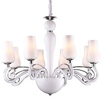 подвесная люстра arte lamp biancaneve a8110lm-8wh в Иркутске