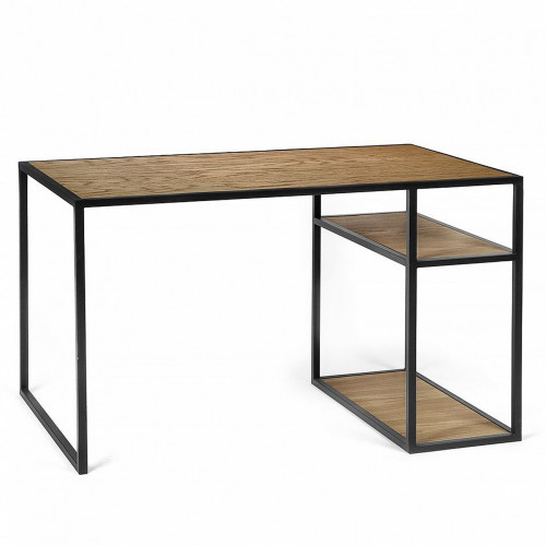 рабочий стол romero на темном каркасе темный дуб в Иркутске