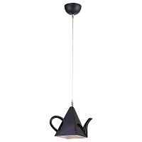 подвесной светильник arte lamp cafeteria a6604sp-1bk в Иркутске