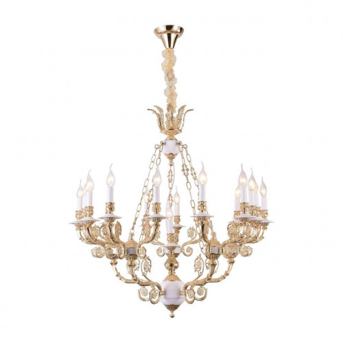 подвесная люстра arte lamp a7024lm-16wg золото в Иркутске
