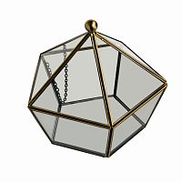 флорариум стеклянный в винтажном стиле diamond shape в Иркутске