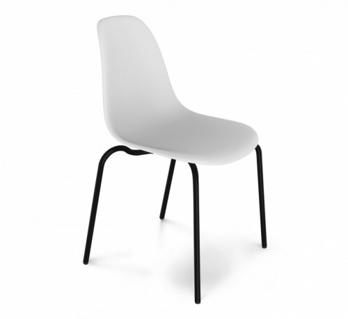 стул dsr белый s30 (eames style) в Иркутске