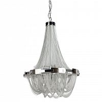 люстра firenzo серебро, прозрачная в Иркутске
