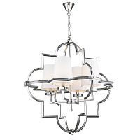 люстра mandeville l nickel от delight collection белая/никель в Иркутске