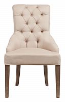 стул martine armchair кремовый лен в Иркутске