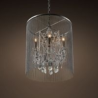 люстра vaille от delight collection никель в Иркутске