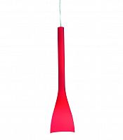 подвесной светильник ideal lux flut sp1 small rosso в Иркутске