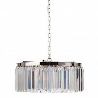 люстра rhys clear glass хром, прозрачная, чёрная в Иркутске